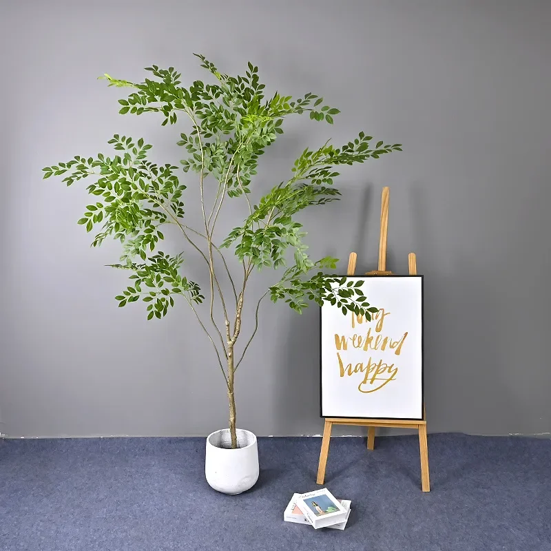 Simulation Elm Banyan Artificial Plant for Indoor Outdoor Landscaping Soft Decoration Home Furnishing Project Model Room