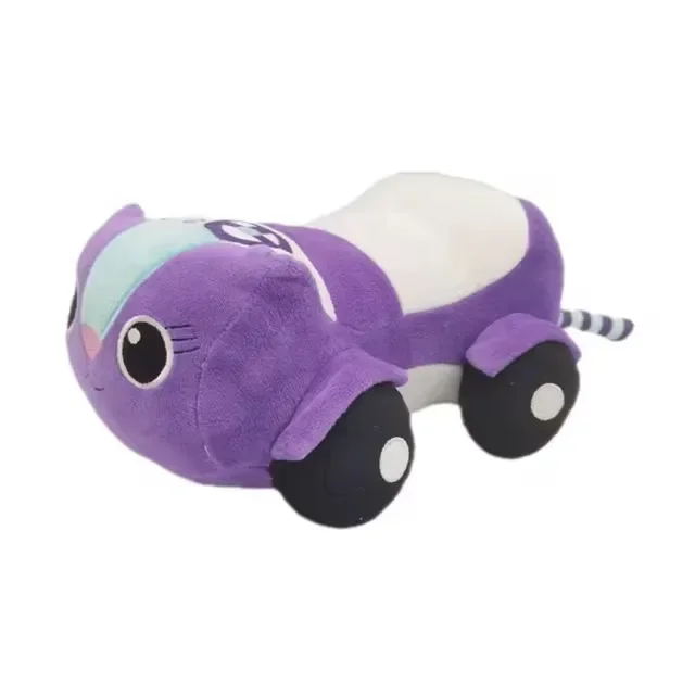 20-30 سنتيمتر غابي بيت الدمية ألعاب من نسيج مخملي على ظهره القط كعكة القط حورية البحر الحيوانات المحشوة بلوشي دمى للأطفال هدية