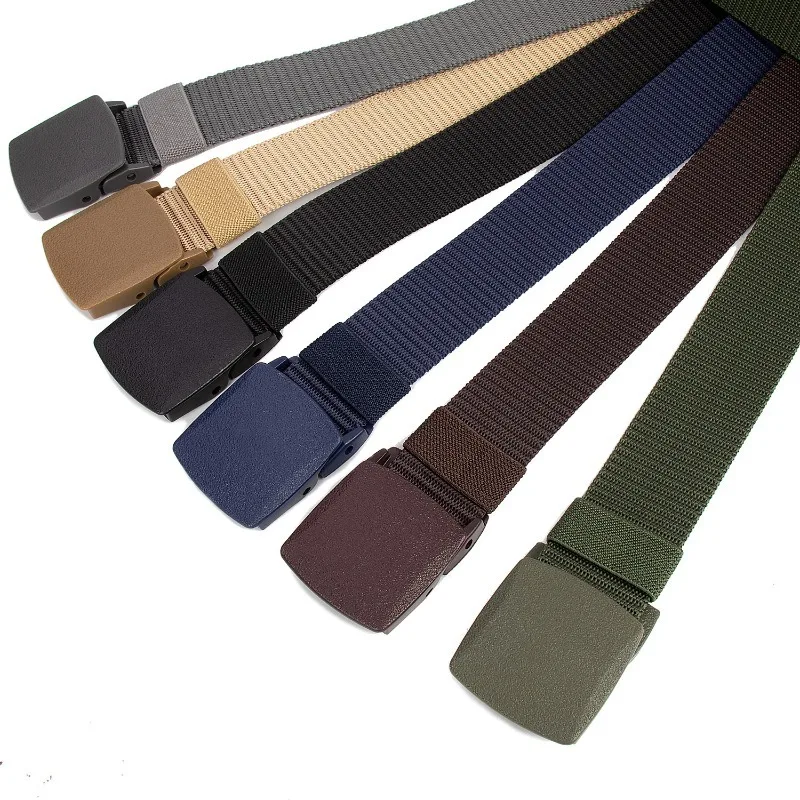 Premium Tactical Webbing Belt Quick-Dry Outdoor Military Belt Quick-Release Buckle Unisex Lightweight Breathable Durable Belts