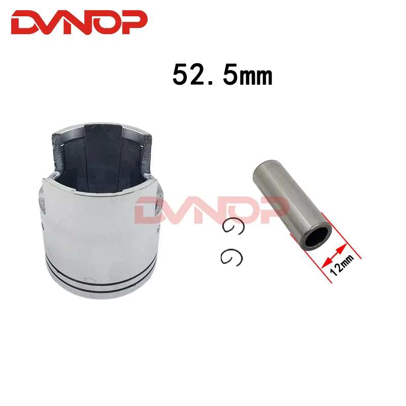 Cylinder Diameter 52.5 mm Suitable for Suzuki two-stroke Scooter AG100 V100 Motorcycle Piston kit piston ring