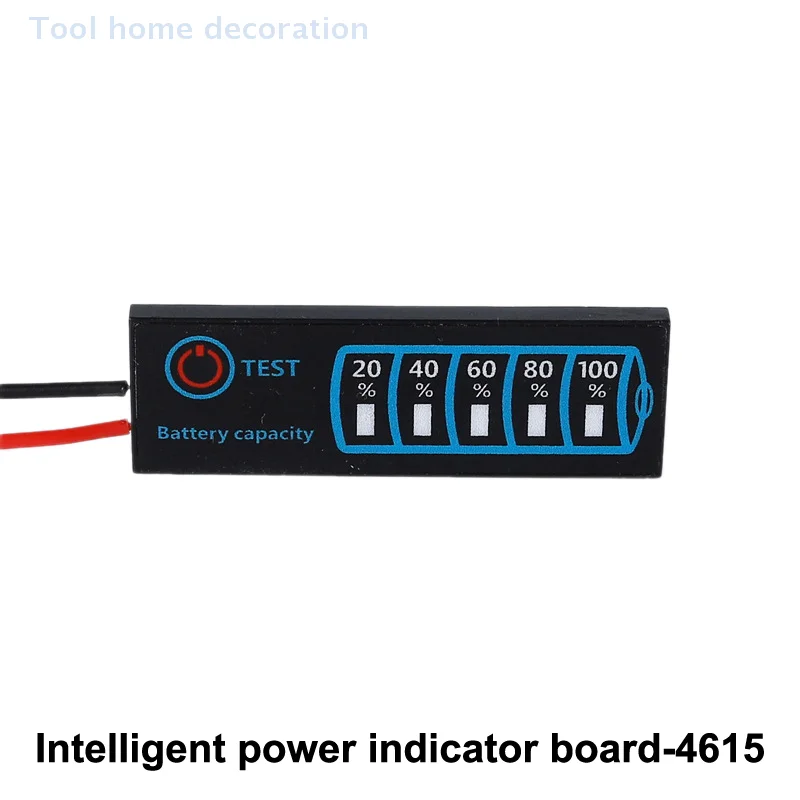 DC5V-30V Battery Level Indicator Ternary Lithium Battery Lead-Acid Battery Capacity Display Tester Universal Power Indicator