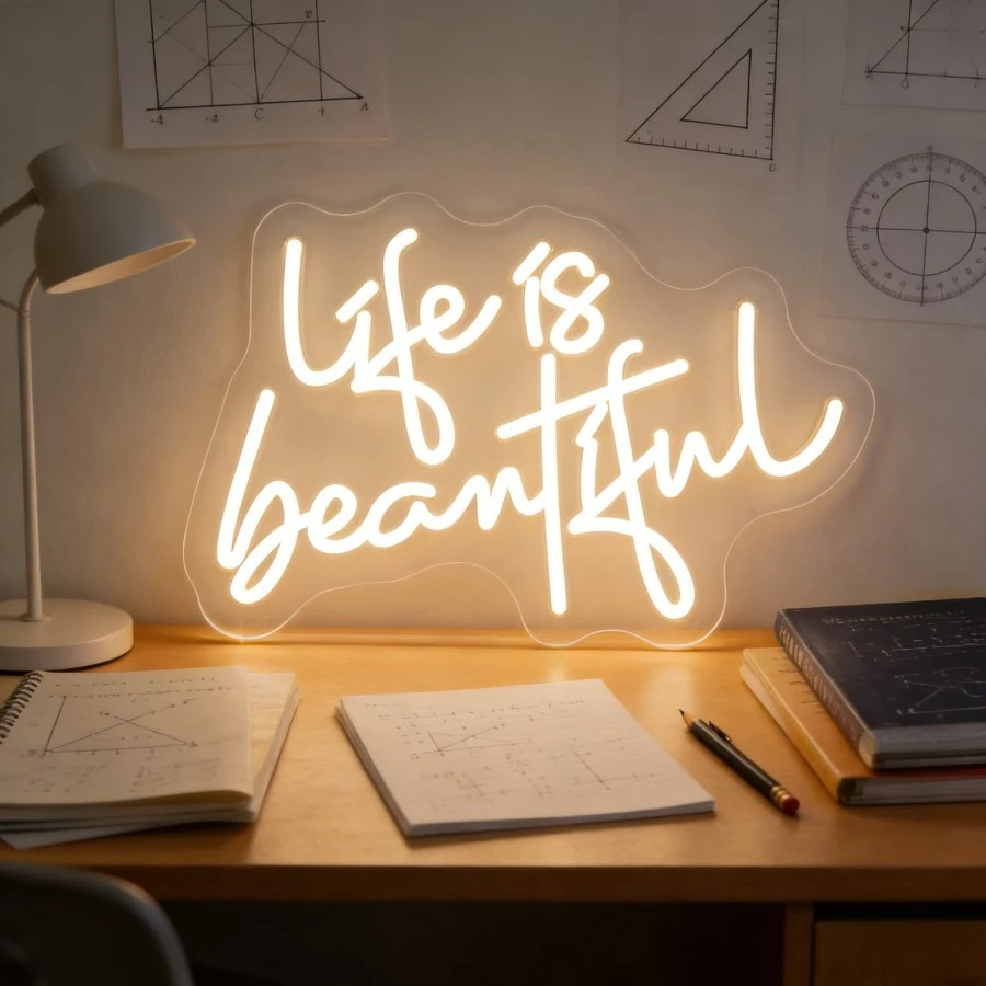 life-is-beautiful-ネオンライトサイン-usb-調光可能な-led-ネオンサイン-壁装飾-寝室-ゲームルーム-リビングルーム-パーティーギフト用