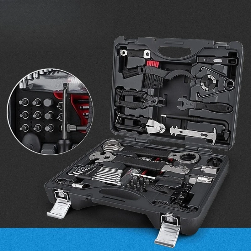Professional Bicycle Torque Tool Set Carbon Fiber Bike Portable Repair Maintenance Kit
