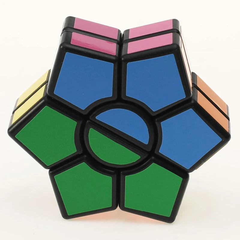 2-Layers Hexagonal Magic Cube Shaped Puzzle Cube Speed Twist Cubo Magico Game Educational Toys Children Educational Toys