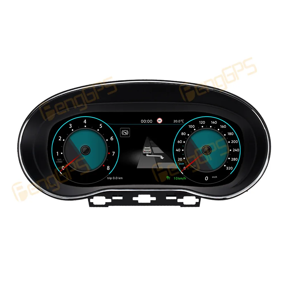 

Автомобильный цифровой кластерный прибор для Volkswagen POLO 2009-2016, панель приборной панели, виртуальный кабин, измеритель скорости, дисплей, экран одометра