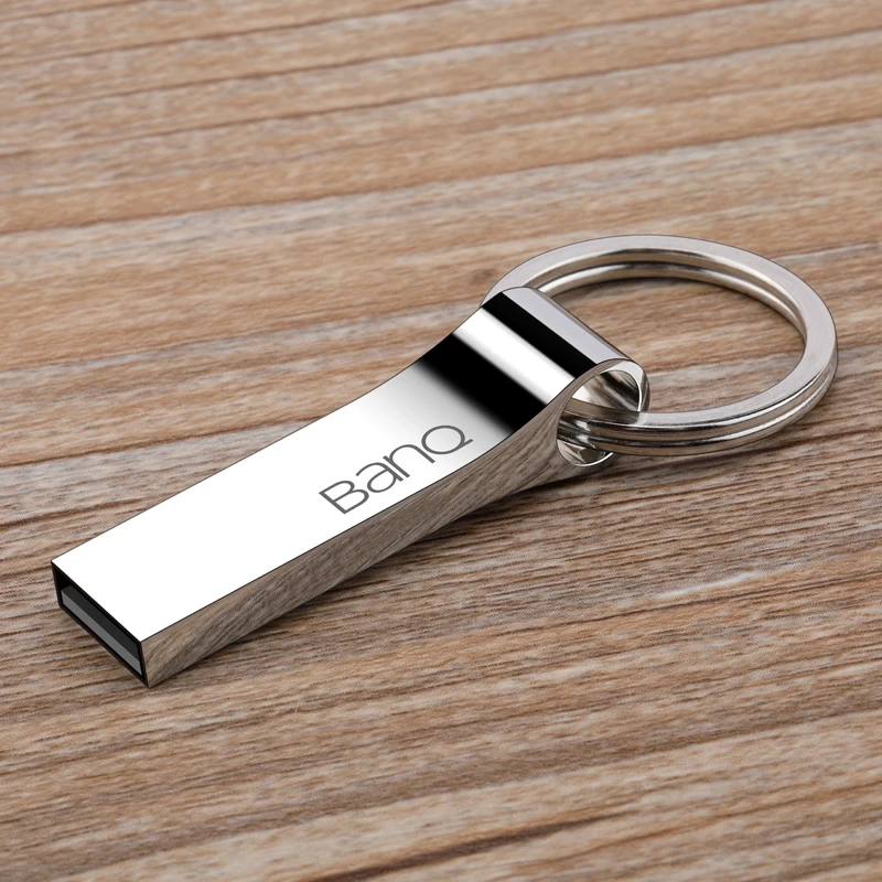 BanQ P9 USB Flash Drive, 64GB Metal Waterproof Pendrive USB Memory Stick 32GB pen Drive Real Capacity 16GB USB Flash U disk
