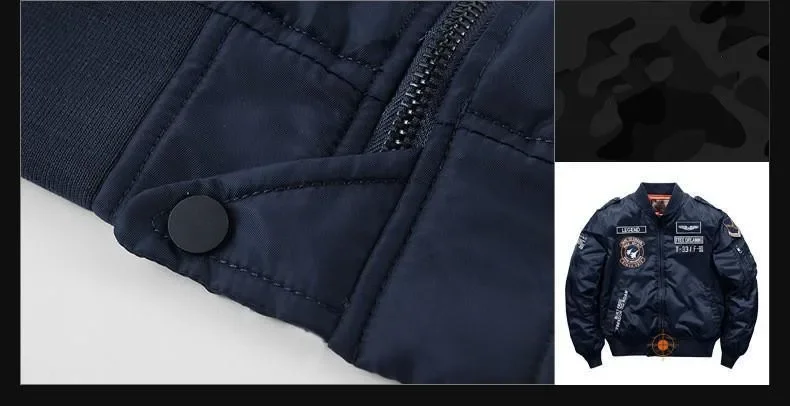 Winter Hip Hop Thick Warm Jacket Men High Quality Military Motorcycle Ma-1 Aviator Pilot Coats Male Baseball Bomber Jacket 31 Sbbee1c1de1154d6b9efda67d1ba1a2aeu