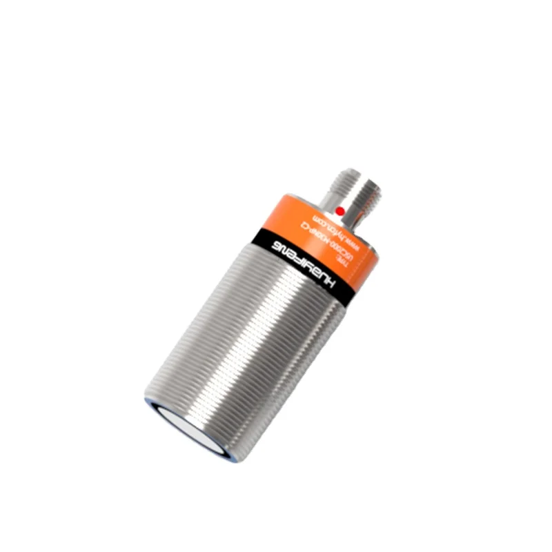 Huayifeng M30 digital output cylindrical ultrasonic sensor, RS485, Mpdbus protocol standard, detection range 100~2000mm