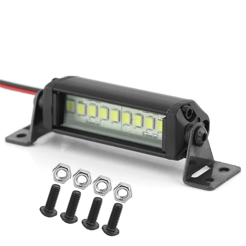 A45F-شريط ضوء مشرق ل 1/10 RC الزاحف سيارة محوري SCX10 90046 TRX-4 TAMIYA CC01 D90 Redcat #2