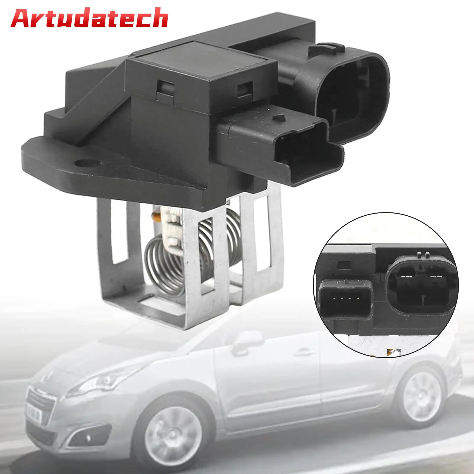 

Резистор нагревателя вентилятора двигателя радиатора Artudatech 9662872380 для Citroen Berlingo C-Elysee