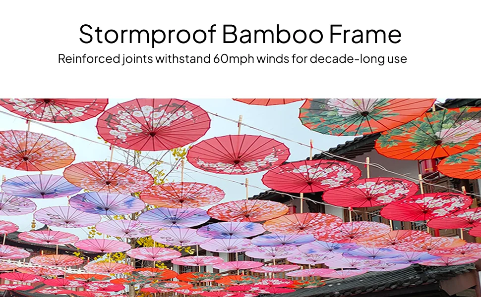 

32" Chinese Oiled Paper Parasol, Cloth Women , Classical Dance for Costumes,