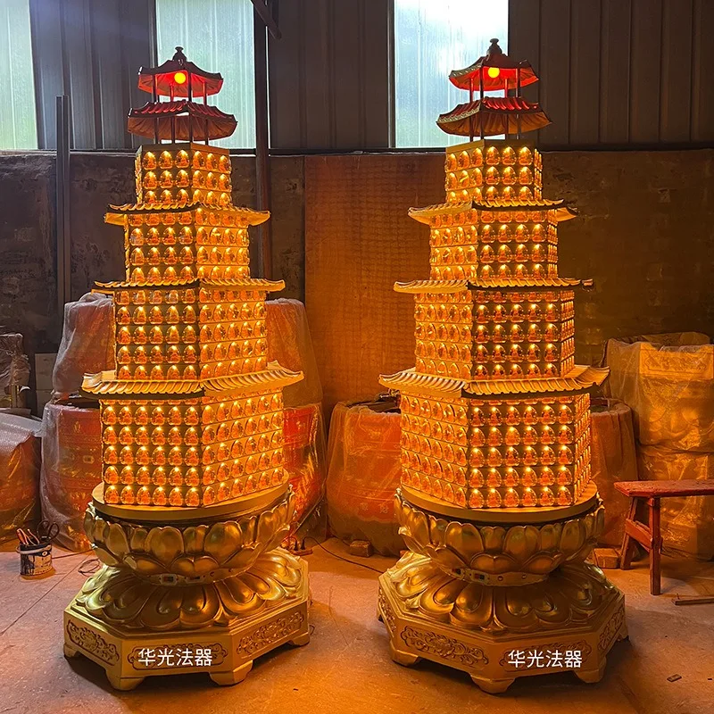 Manufacturer wholesale thousand Buddha lamp, temple thousand Buddha, Changming thousand Buddha lamp