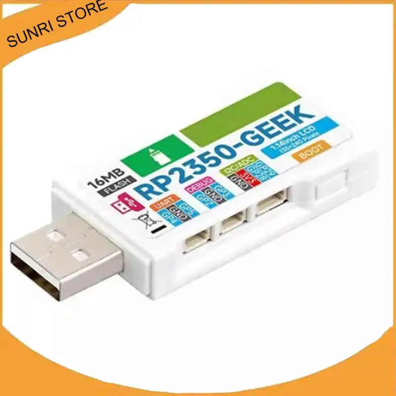 SUNRI-RP2350 GEEK RP2350A رقاقة 1.14 بوصة LCD 240X135 دقة 65K لون SWD/UART/I2C لـ Openocd/CMSIS-DAP