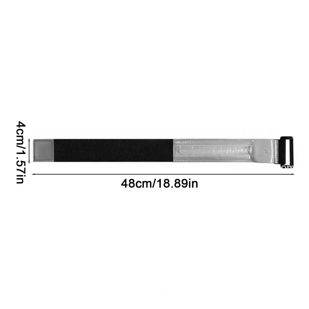 Led Armband Rechargeable Wristband 2pcs Led Light-up Armband Set High Visibility Reflective Safety Bands Adjustable for Night