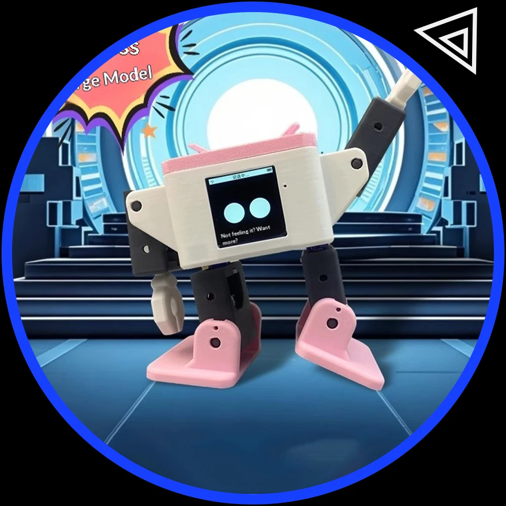 

Умный робот с искусственным интеллектом, настольный робот Otto ESP32-S3, интеллектуальный интерактивный робот для танцев, сделай сам, комплект макетной платы, подарки