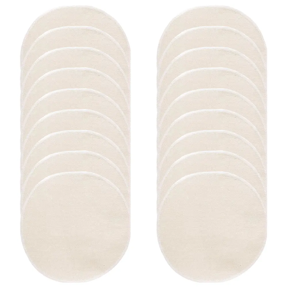 

20Pcs Steamer Liners Cotton Reusable Non-Stick Breathable Household Kitchen Steaming Mat Dumplings Buns Pad Steamer Liner