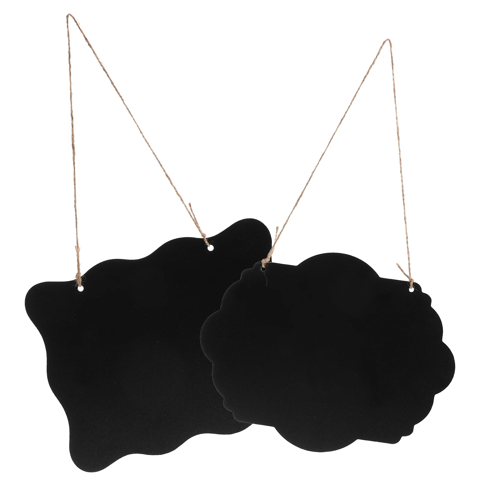 2 قطعة علامة السبورة خشبية معلقة السبورة ارتداء مقاومة لمتجر فناء شرفة جدار ديكور في الهواء الطلق علامة سبورة الطباشير الصغيرة #5