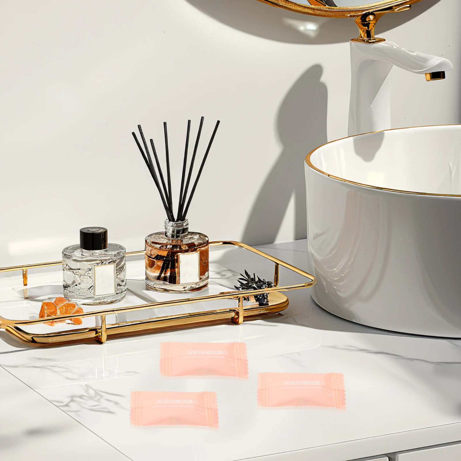 

50 pcs 20X20Cm Portable Compressed Travel Towels Disposable Mini Tablets For Outdoor Sports Household High Absorption Facial