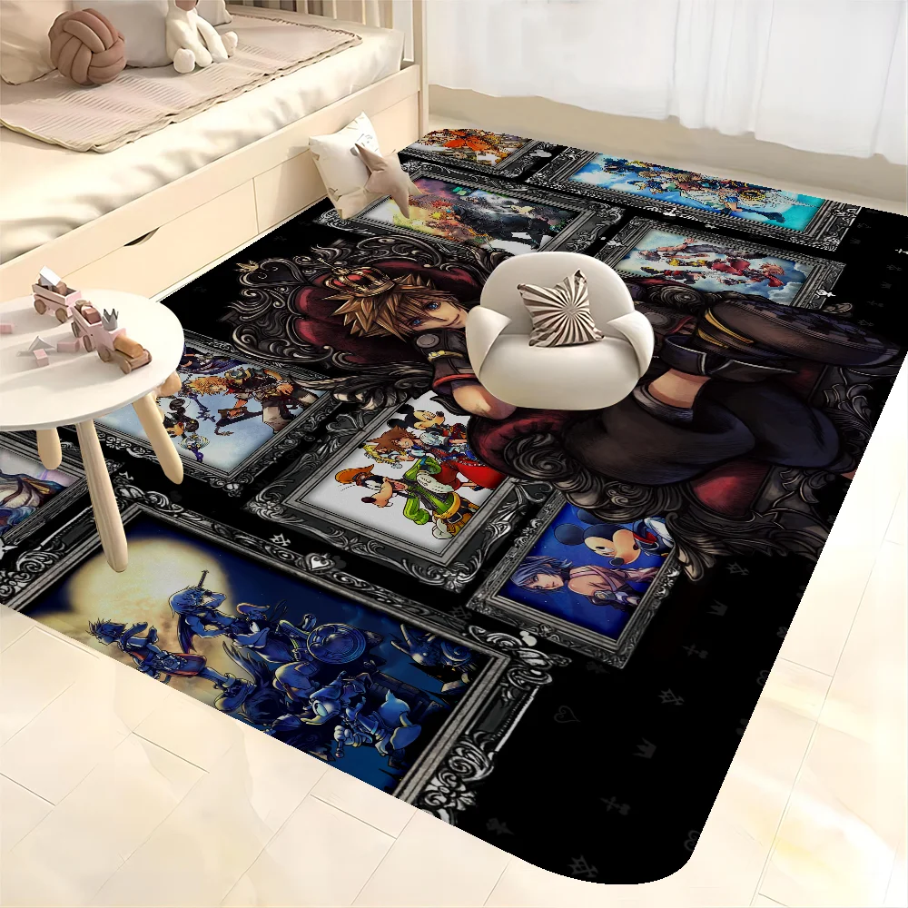 Kingdom Hearts Door Mat Cheaper Anti-slip Modern Living Room Balcony Printed Bedside Mats