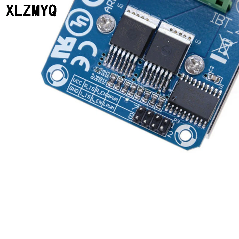 Podwójny moduł sterownika silnika BTS7960 43A H-bridge High Power dla Arduino MCU DIY Smart Car Robot Current Diagnostic DIY Electronic — zdjęcie produktu 4