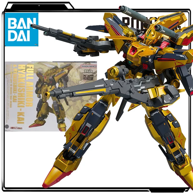 

Bandai натуральная аниме-фигурка ROBOT MSR-100 Hyaku Shiki Kai, экшн-фигурка, игрушки для мальчиков, детский подарок, Коллекционная модель, украшения