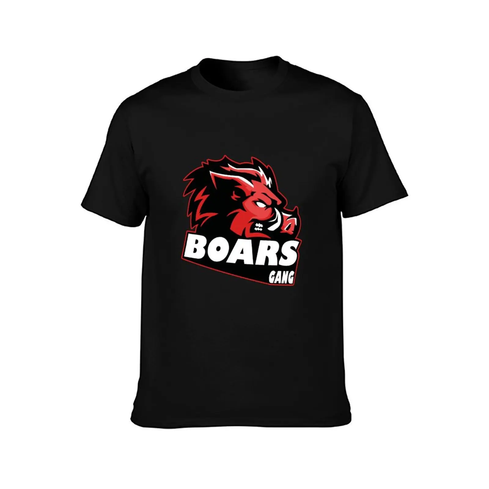 Boars Gang T-Shirt Casual Street Style Short Sleeve Tee T-Shirt