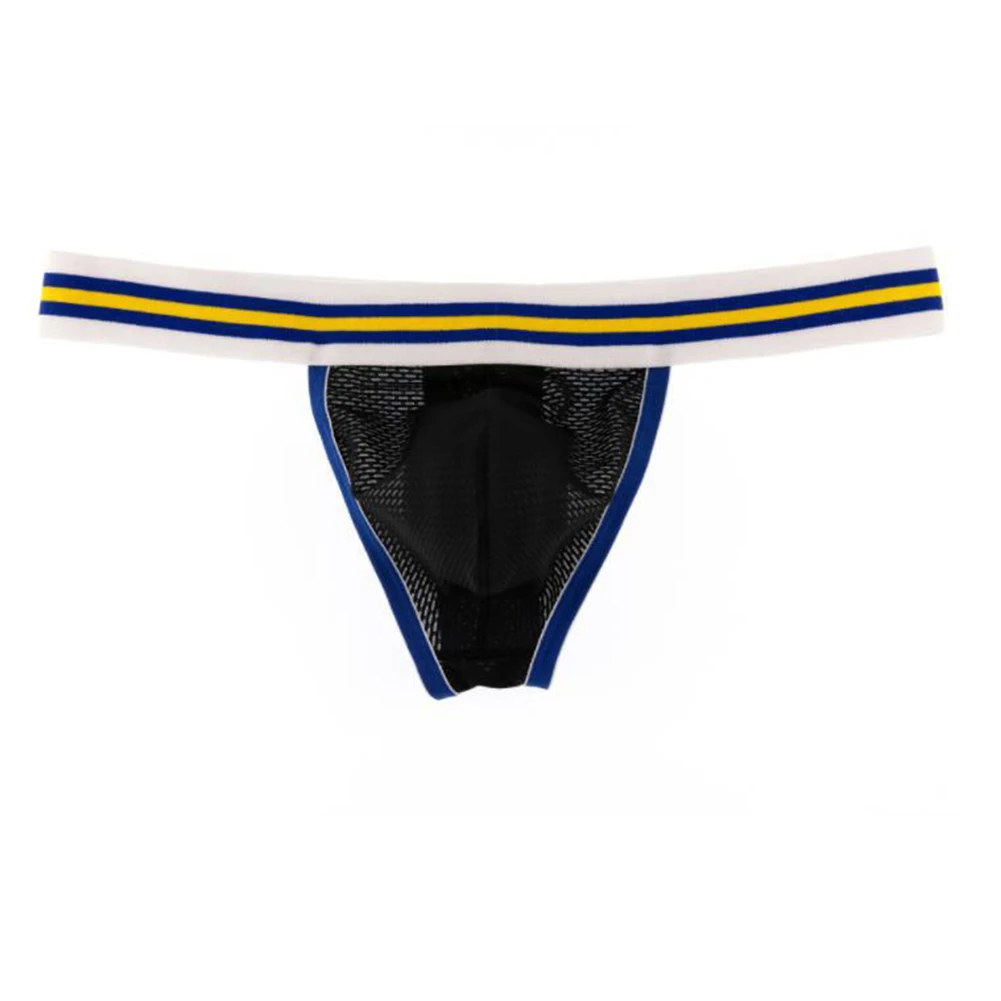 Strings U-Convex à Dos en T pour Homme, Poudres, Rayures, Bikini Sexy, Sous-Vêtements, Lingerie, Culotte Taille Basse, 1 Pièce