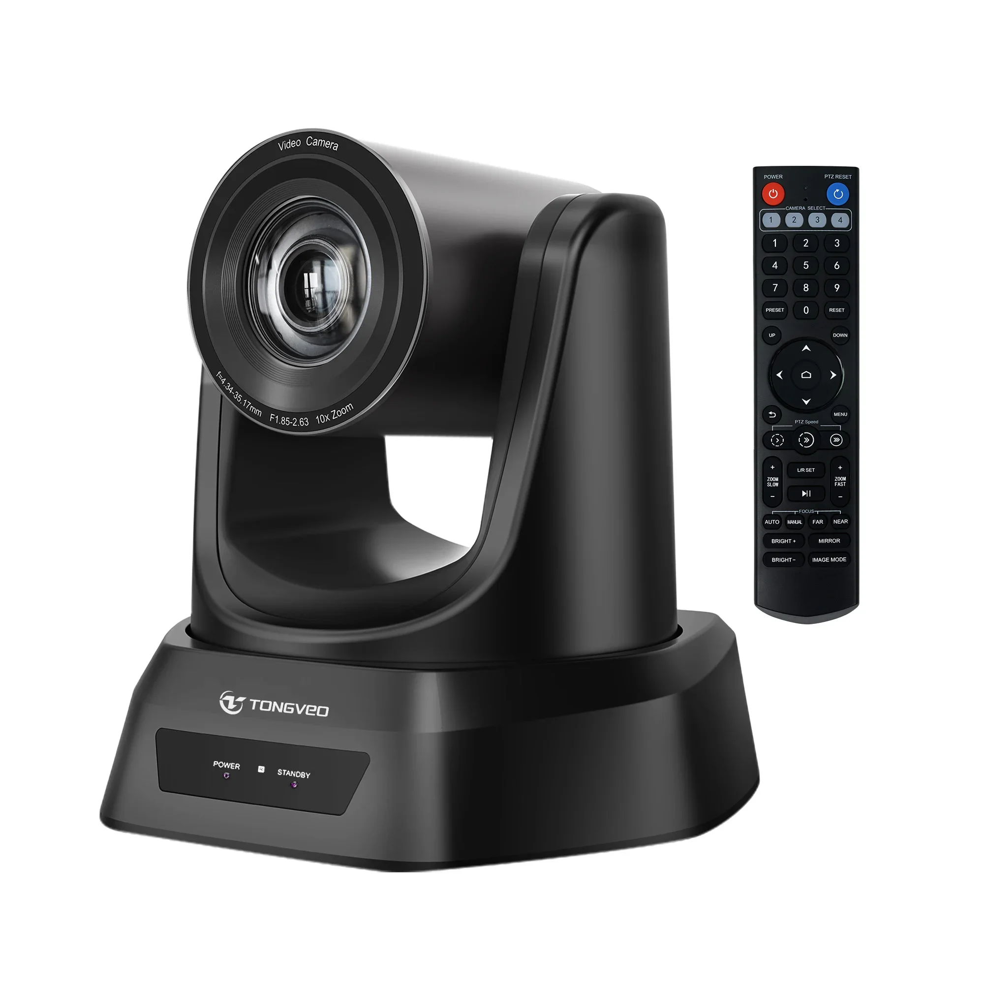 Tongveo USB HDM1 Video Conference Camera 10X Optical Zoom 1080p PTZ Camera For Live Streaming Meeting