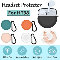 1-3Pcs Wireless Earphone Protective Cover with Hook Protector Bluetooth-compatible Headset Storage Carrying Case for Lenovo HT38