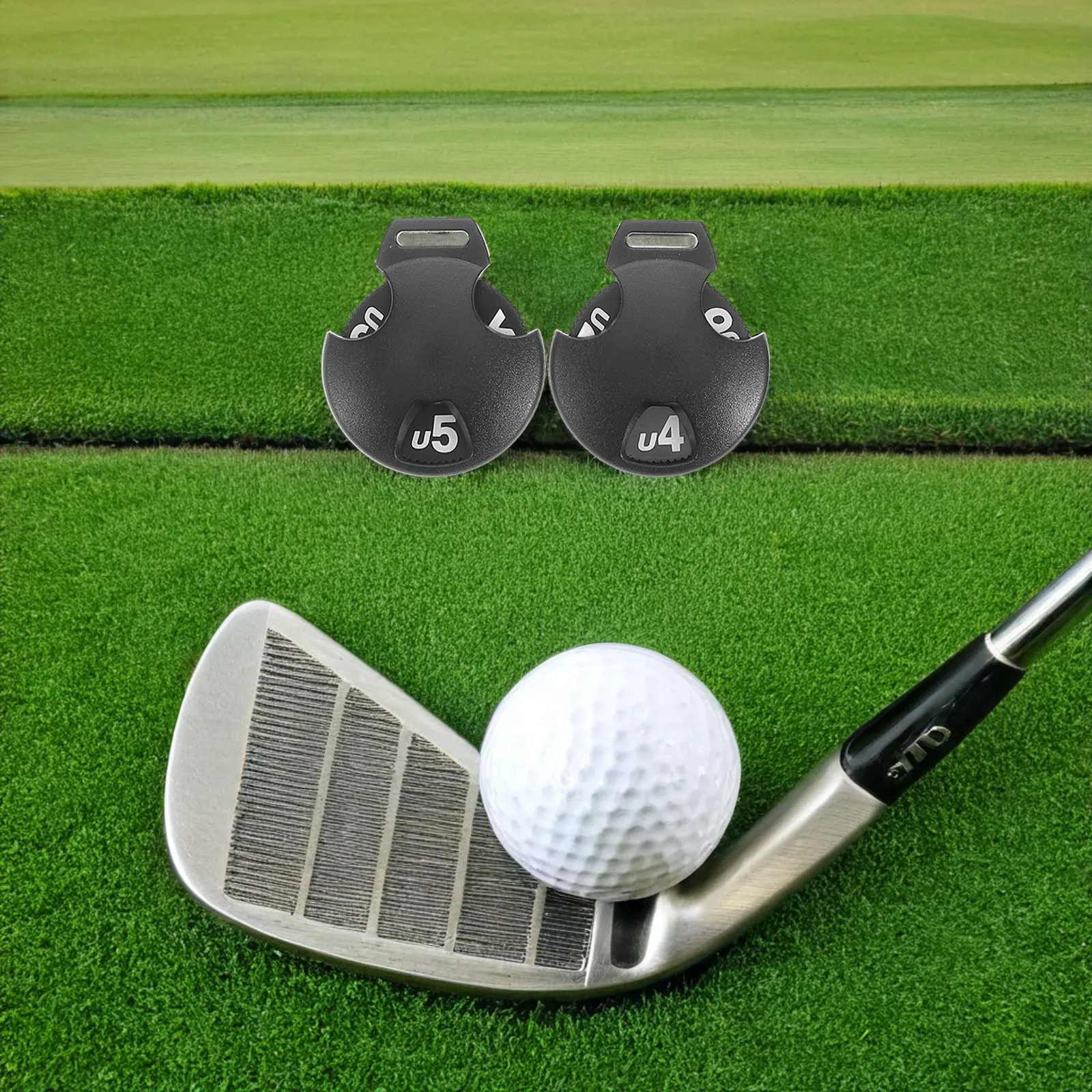 16Pcs Golf Headcover Number Tags Interchangeable Rotating Plastic Markers for Driver Fairway Woods Putter Mallet Covers view 3
