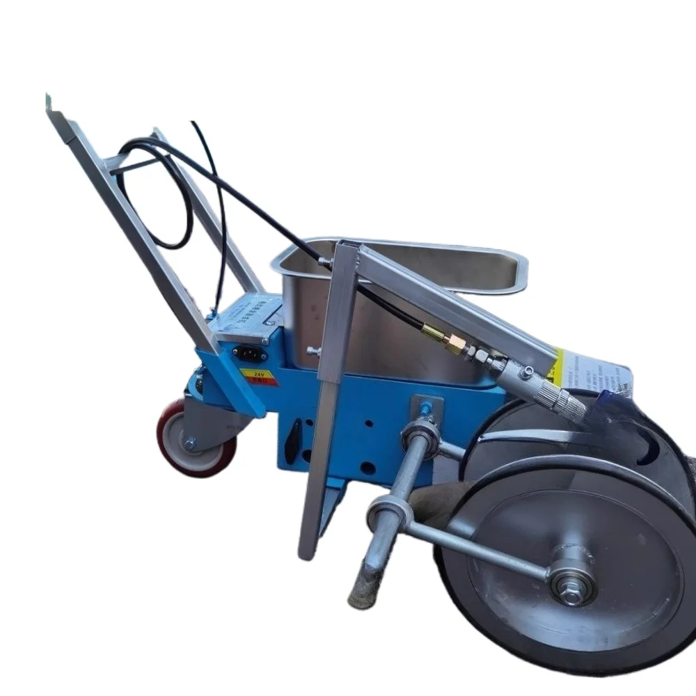

Scribing machine Road marking spraying, handicraft paint line drawing car