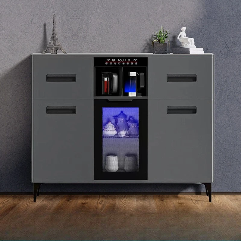 

Solid wood, multi-function, ice bar, refrigerator, disinfection, household, hot and cold intelligent voice