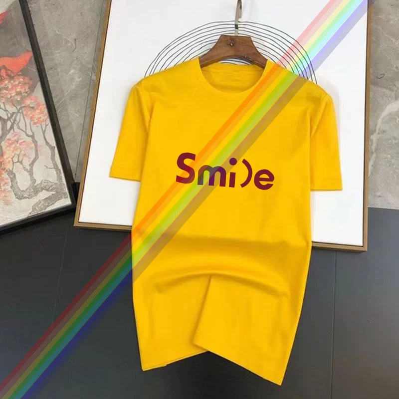 2025 Luxury Brand T-shirt For Men's/Women's Short Sleeved Tops Solid Color Fashion Casual Graphic Letter Print Tshirt Clothes image 4
