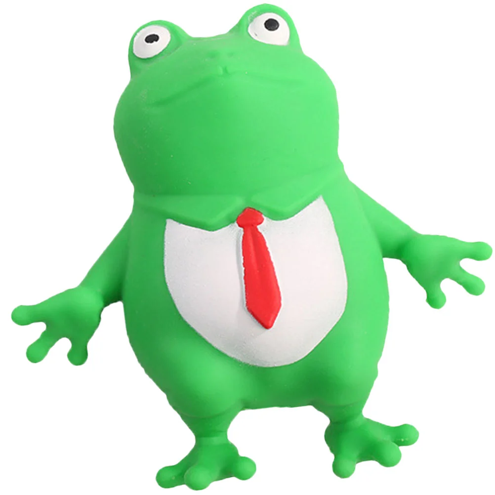 

Kid Toys Frog Squeeze Plaything Lifelike Frog Pendant Squeezing Plaything Pressure Relief Party Toys Piggy Toys For Release