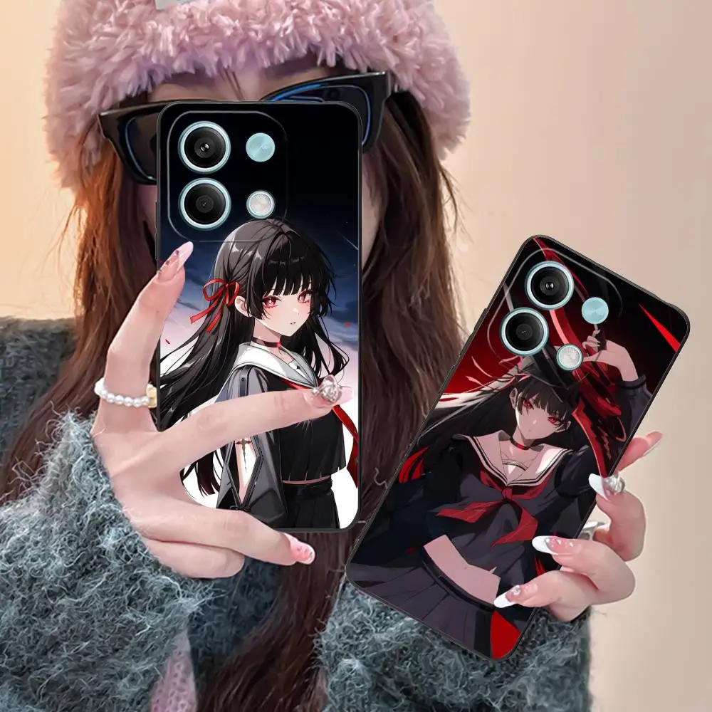 

Чехол для мобильного телефона Wuthering Waves Chisa для POCO F7 F6 F5 F4 F3 F2 Pro GT C75 C71 C65 C61 C40 Pro, ультра красочный чехол с принтом