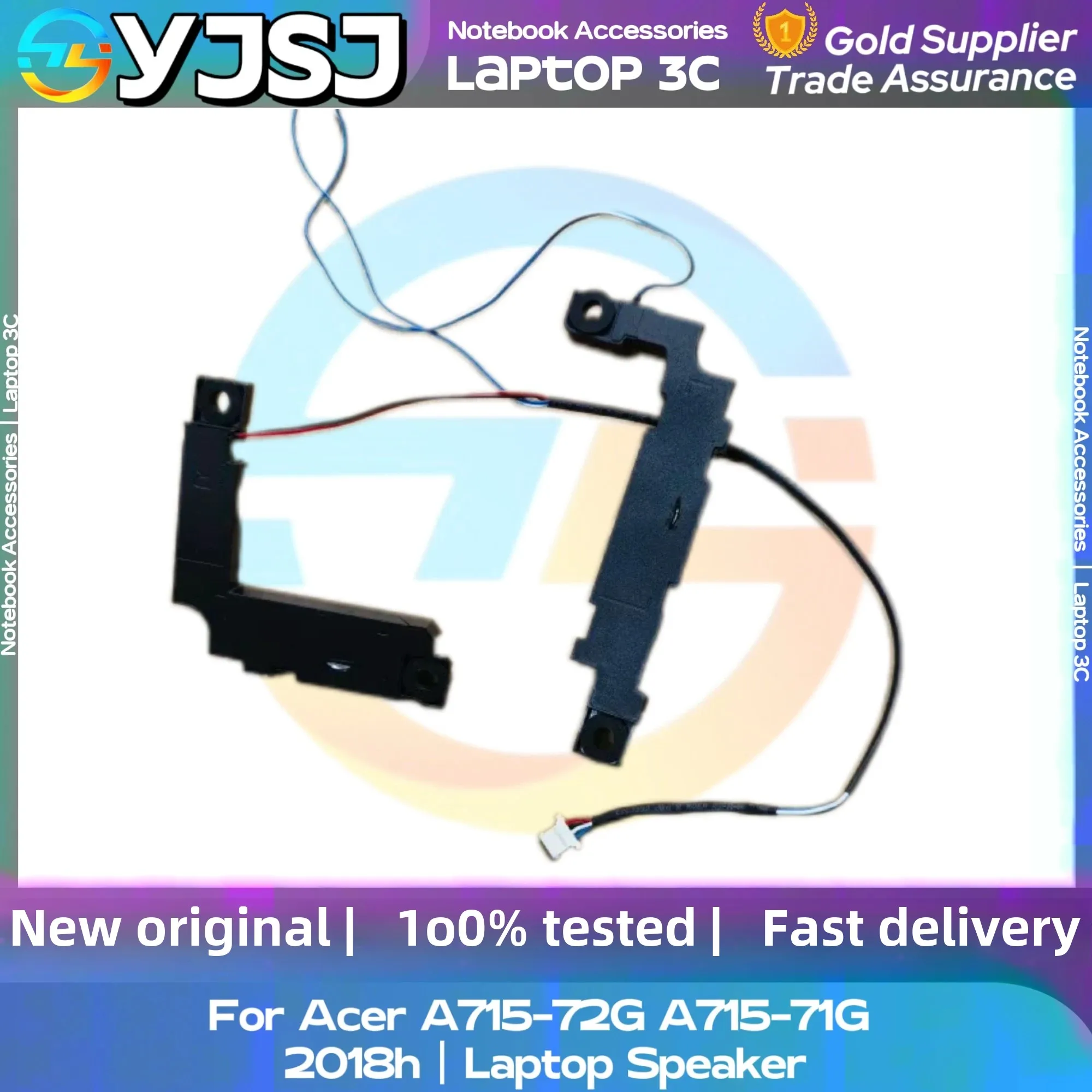 New GENUINE Original Laptop Speaker For Acer A715-72G A715-71G N17C2 2018h built-in speaker horn audio