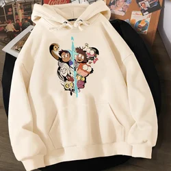 amphibia hoodies male Ulzzang printed plus size hip hop men sweatshirts Korea printed