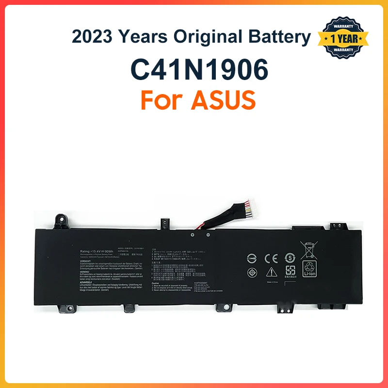 C41N1906 Laptop Battery For ASUS GX550LWS GX550LXS FA506QR FA506QM FA706IH FA706QR FX506HC FX506HM FX706H