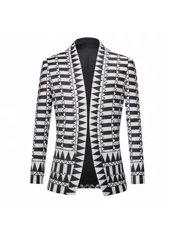 पुरुषों के लिए ब्लेज़र, नॉच्ड जैकेट, कैज़ुअल बिज़नेस जैकेट, स्पोर्ट्स कोट, स्लिम फिट प्लस साइज़ ब्लेज़र 10 best sales ठंडी जैकेट - №1