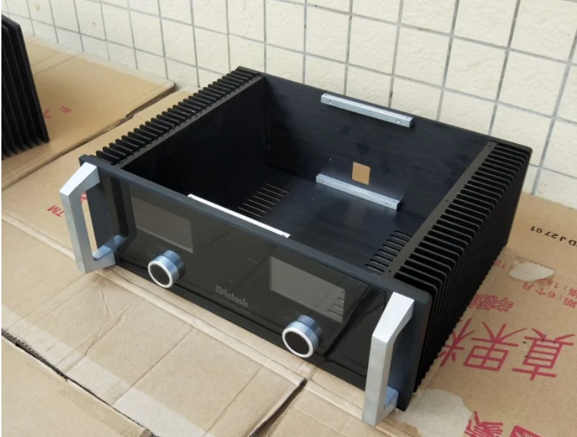 Mcintosh All aluminum amplifier chassis / Preamplifier case / AMP Enclosure DIY box (430 *150*363mm)