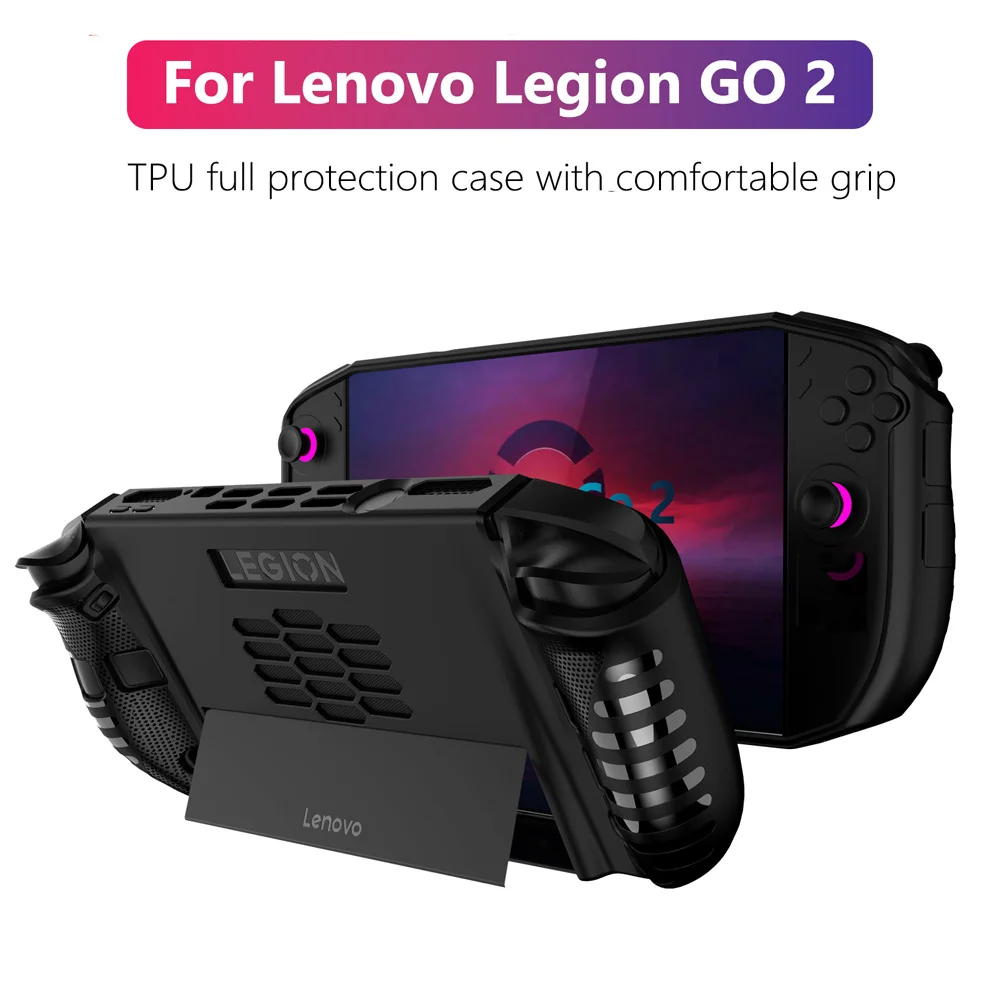 Étui rigide en TPU pour Lenovo Legion GO 2, housse de protection portable, accessoires de poignée, 2025