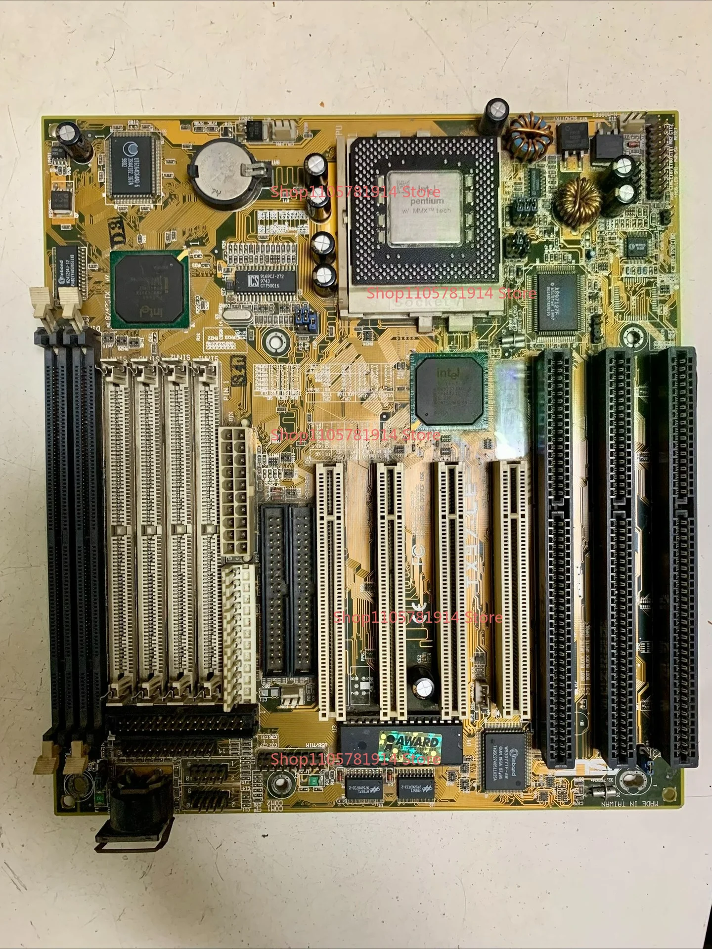 For ASUS TX97-LE Antique Main Board Socket7 Main Board, 586 Main Board Without CPU