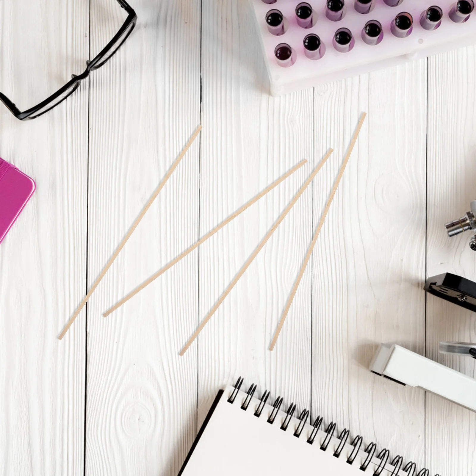 

50Pcs Small Wood Sticks Oxygen Experimental Teaching Tool Reliable Accuracy Chemical Lab Wood Stick Wooden Rod