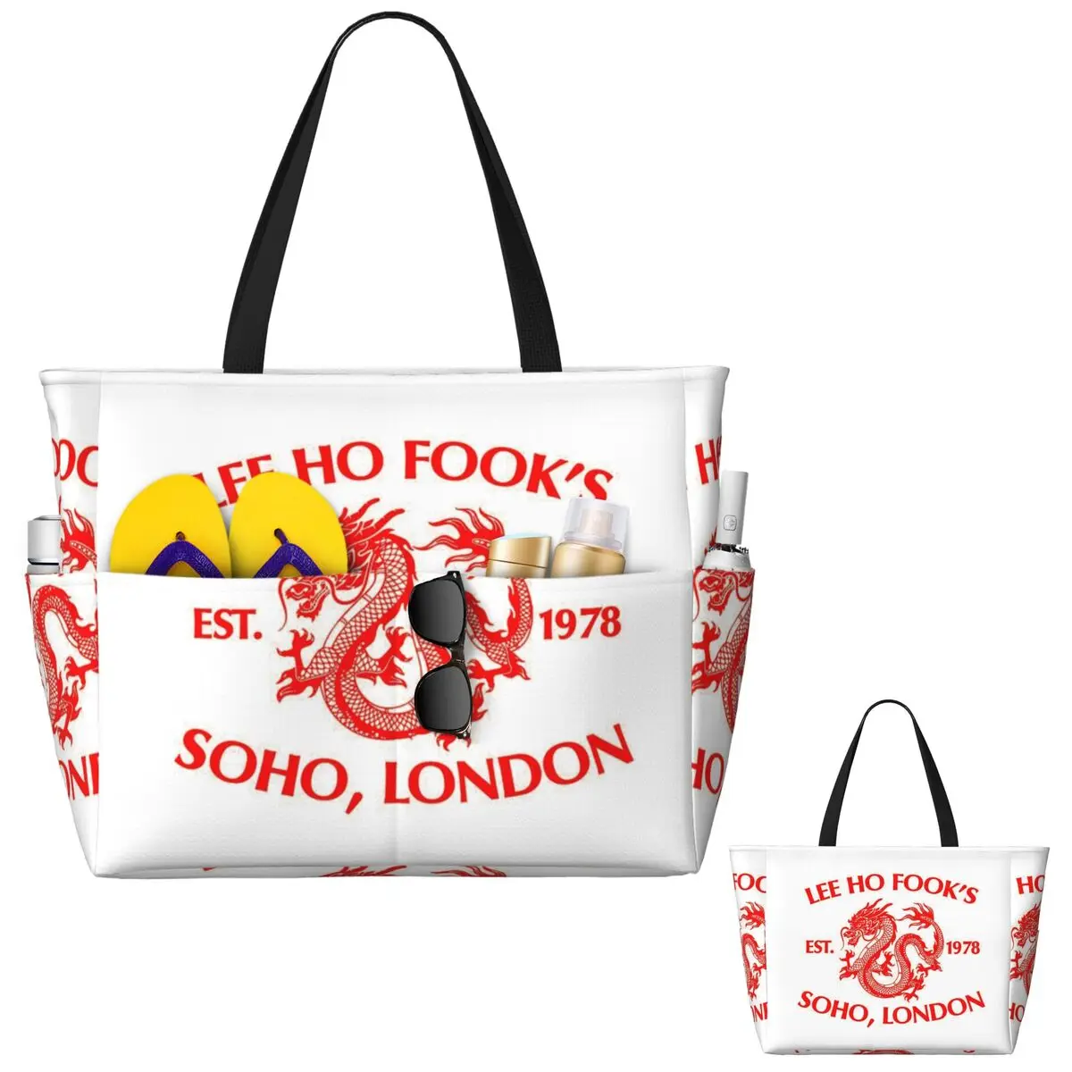 

Пляжная большая сумка Lee Ho Fook's, спортивная сумка для занятий йогой, большая большая сумка, женская дорожная сумка, сумка для фитнеса