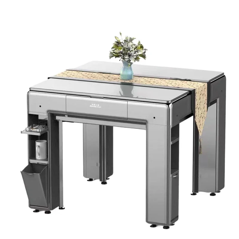 

Mahjong machine automatic dining table dual-purpose