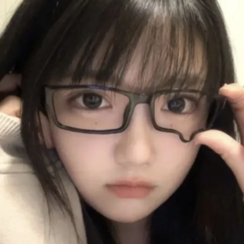 

Y2K Crying Dripping Tears Glasses Unisex Black Cosplay Anime Eyewear Frame Kawaii Fashion Halloween Party Eyeglasses Accessories