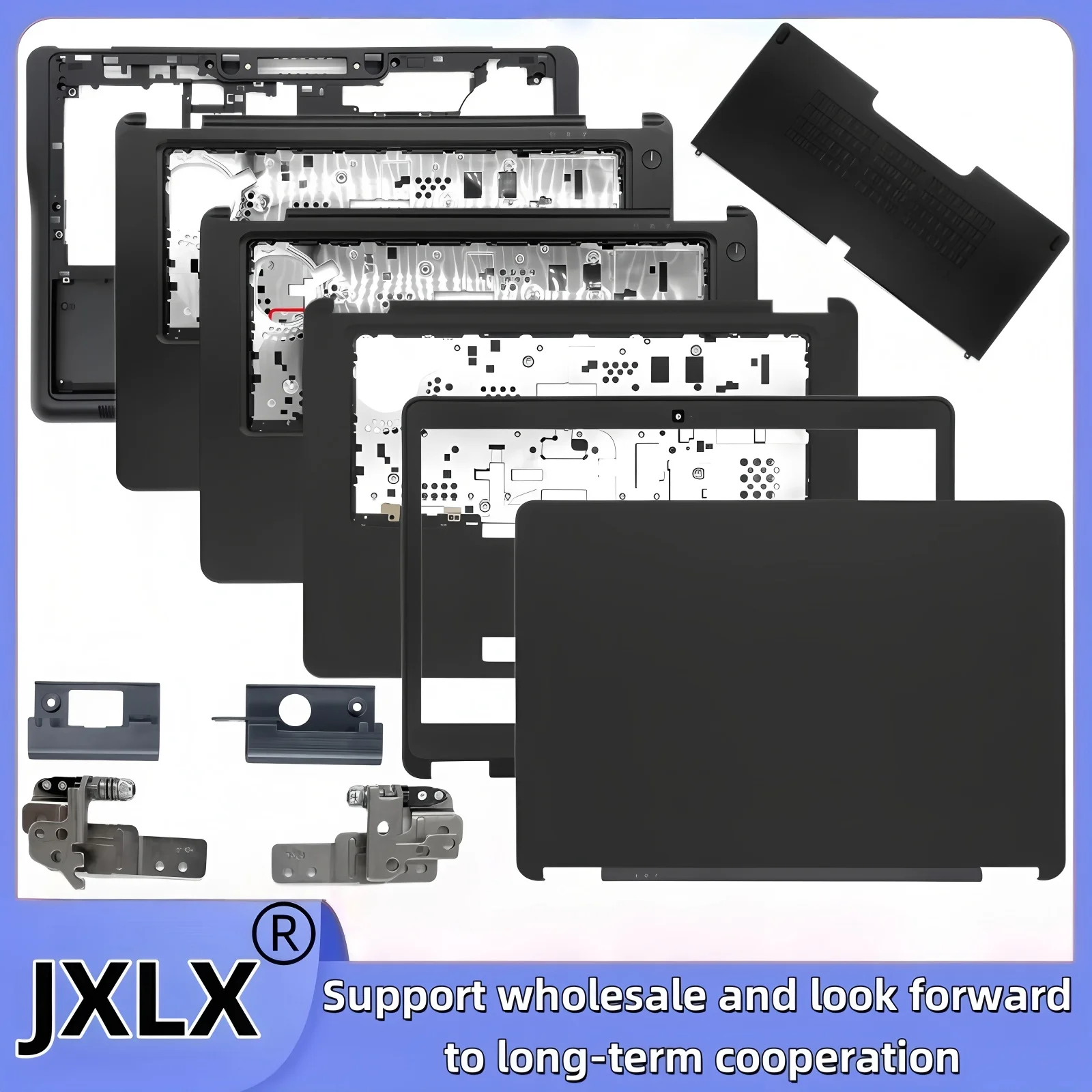 JXLX® New for Dell Latitude E7450 Laptop LCD Back Cover Top Case/LCD Bezel/Palmrest Cover/Bottom/shaft cover/hinge/E shell