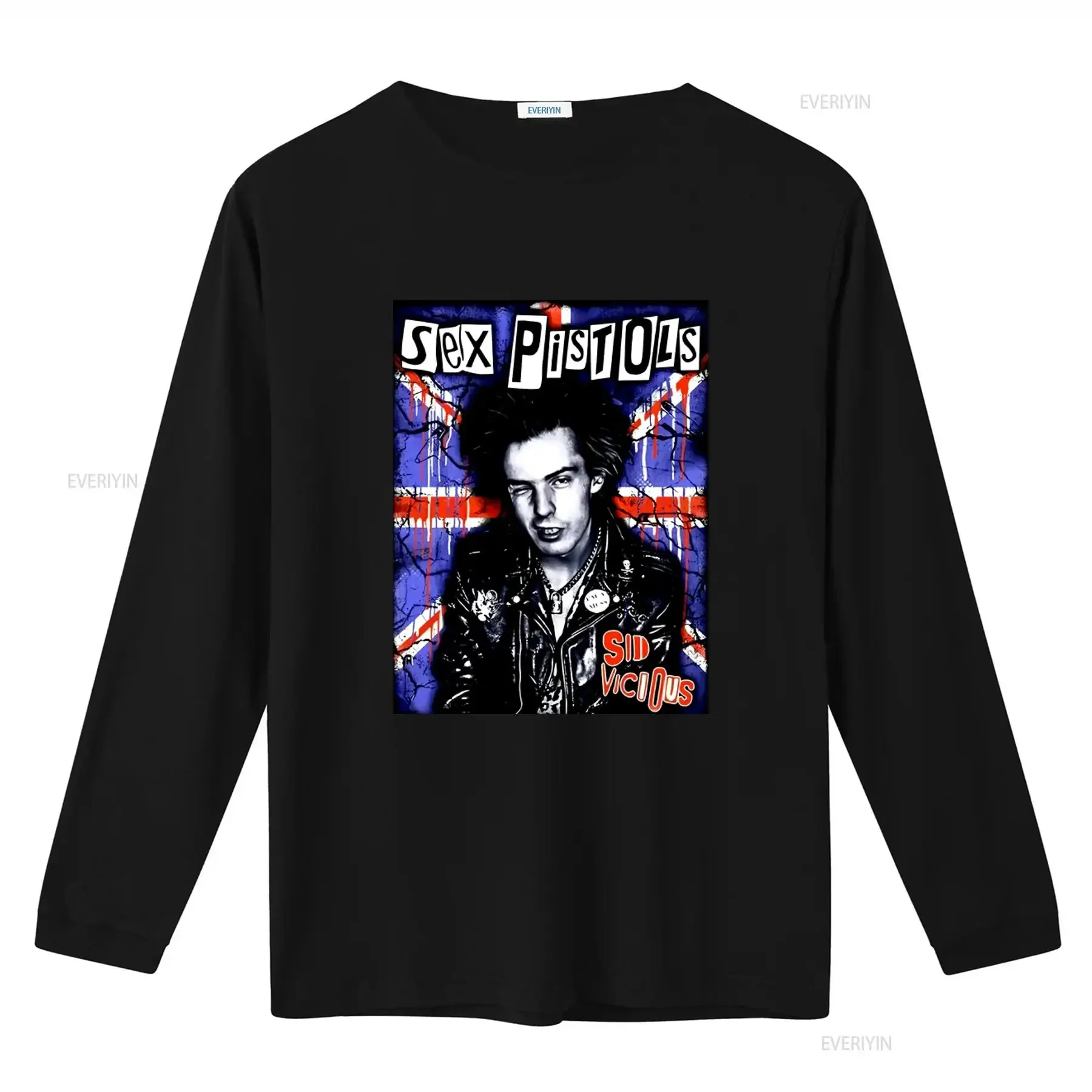 Rare Sid Vicious Sex Pistols Band Cotton T Shirt Rock Punk Style  vintage Washed Stretched designer clothes Stylish