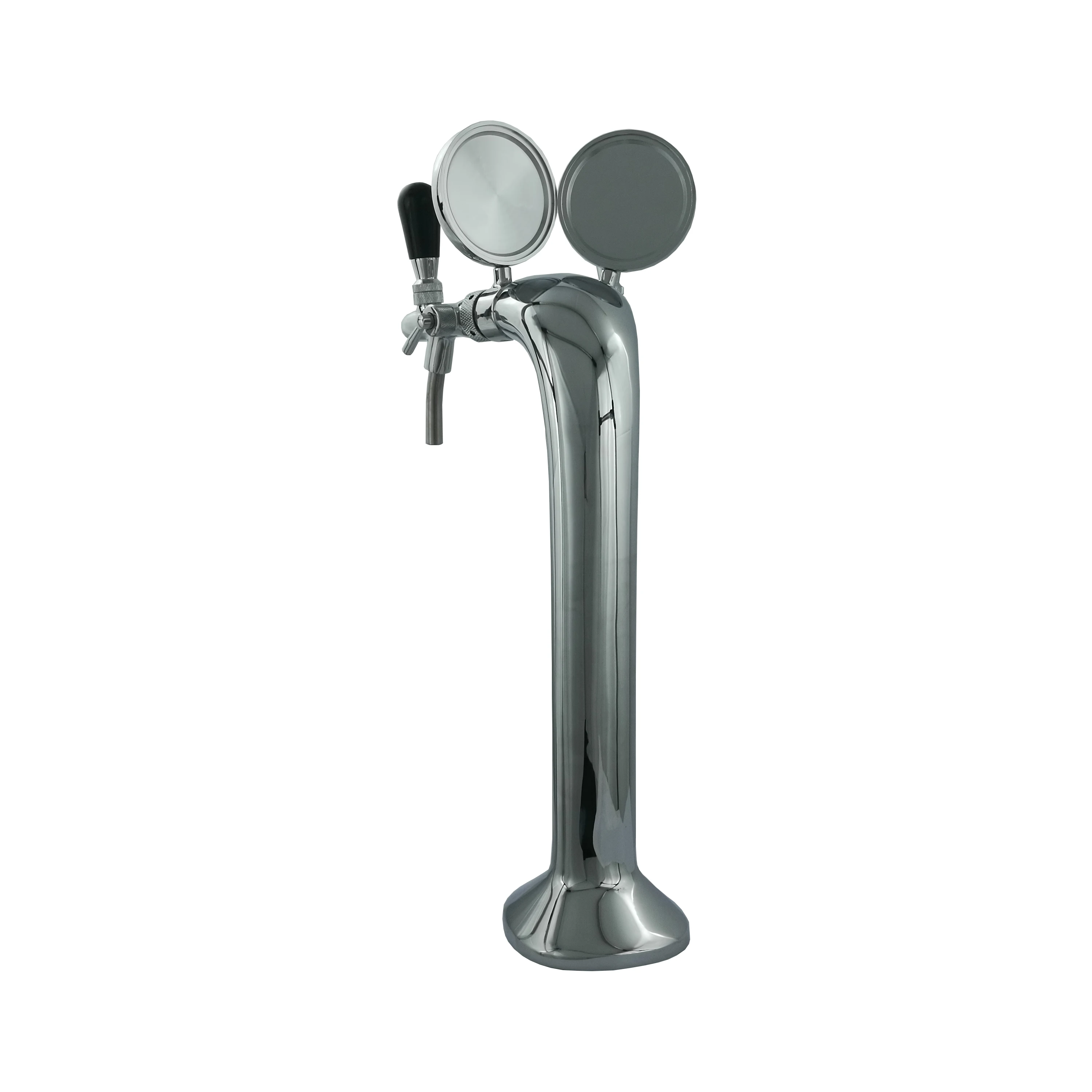 Counter Top Cobra Tower 2 Tap for   Beer bar Draft Beer Monitoring System