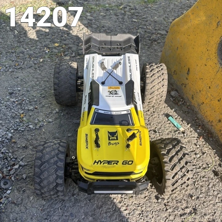 MJX 1/14 14207/14208 Professional High-Speed Remote Control Car Four-Wheel Drive Off-Road Drift Car Electric Brushless RC Car